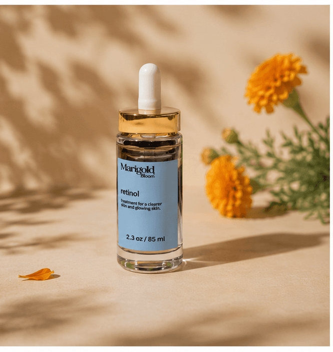 Phyto-Retinoid Radiance Facial Oil bottle formulation